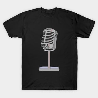 Hand Drawn Microphone T-Shirt